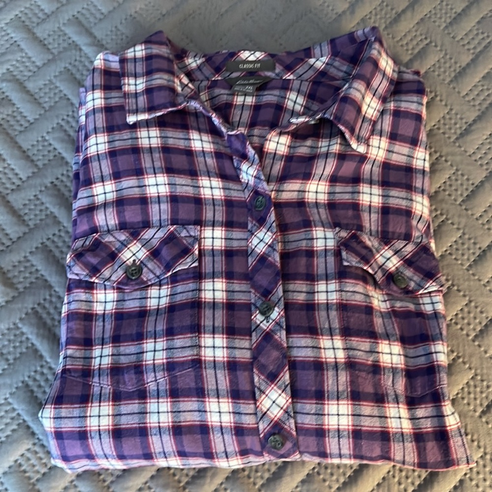 Women’s Eddie Bauer Classic Fit 2XL L/S button down